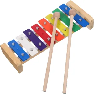 with Mallets Beautiful Design Sound Great for Birthdays and Holidays 1Set Note Xylophone for retrieve regulate Percussion Musical Instrument 