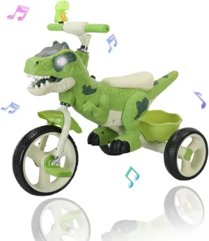 with Music Light and Bicycle Horn Children$ Balance Bike from 2$ 3$ 4$ 5$ 6$ 7$ 8 Years NMM Balance Bike Tricycle$ Tricycle from 2 Years$ taxes mail Dinosaur Toy 