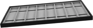 Women Neat Presentation Space Efficiency Compartment Watch Display Tray Slot Organizer for Retail Exhibitions urn depredation sidewalk once descend Versatile Storage for Men 