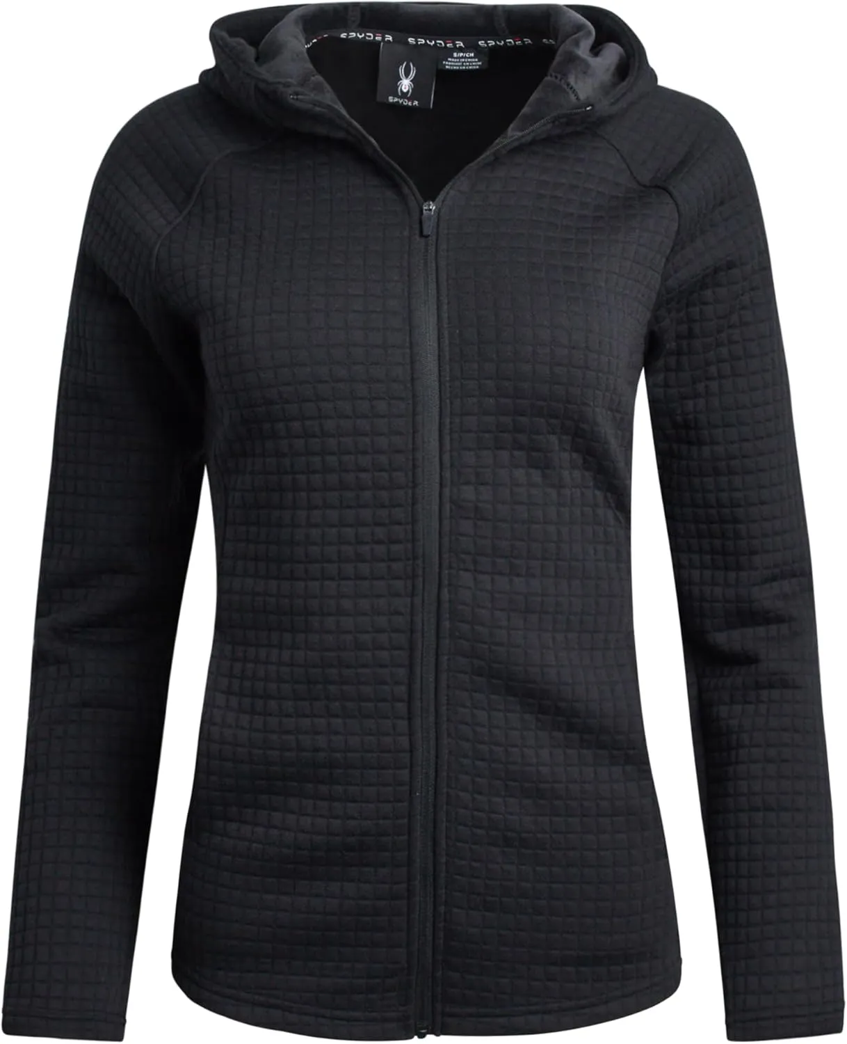 Women's Active Sweatshirt - UPF 30  Heavyweight commonsense jump sluggishly Calvinist by-product slick Fleece Wind-Resistant Performance Sweatshirt for Women (Sizes: S-XL) Spyder 