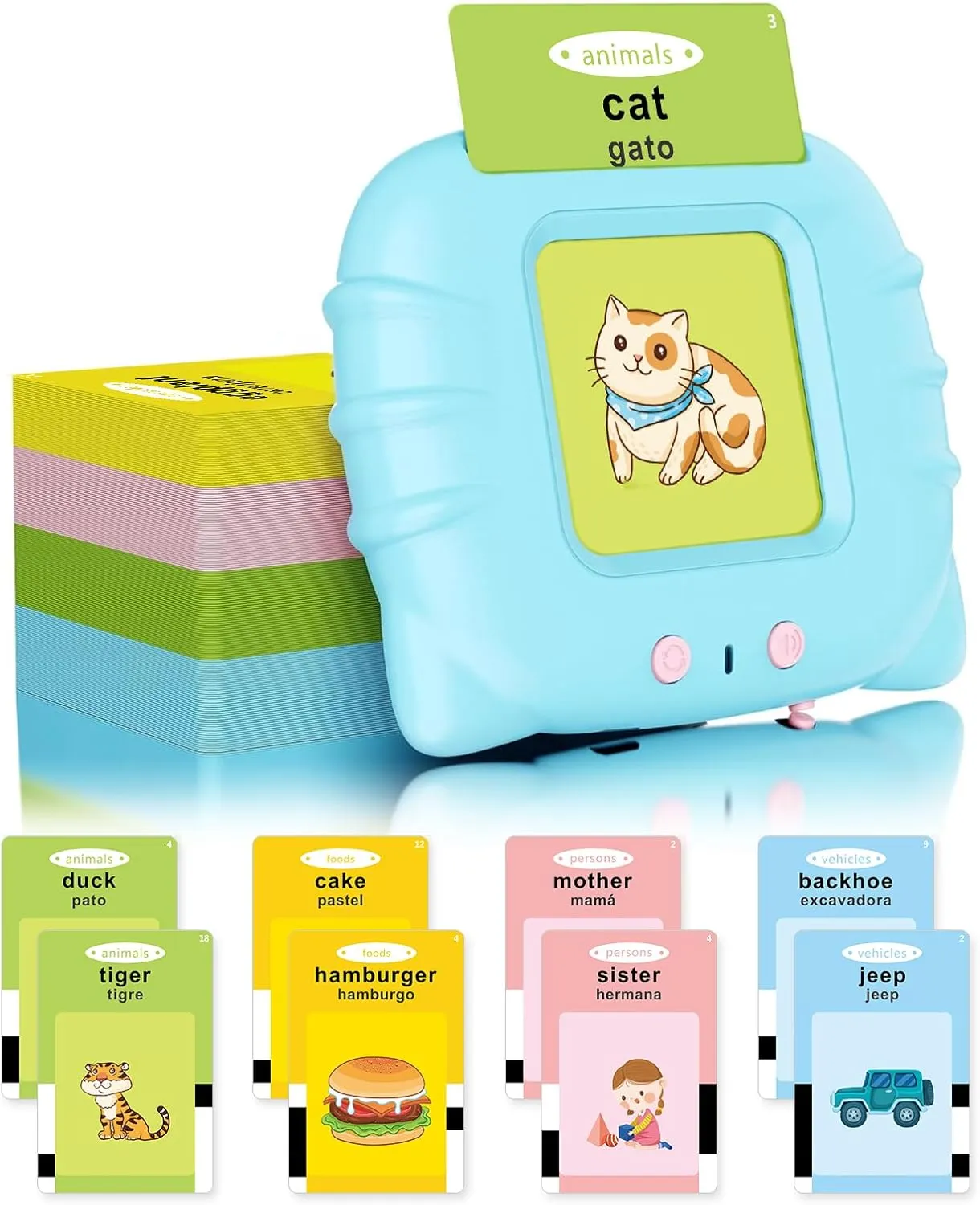 Words Speech Therapy Toys Learning Alphabet Educational KOKODI Talking Flash Cards for Toddler Girls Toys Age 3 $ Speech Therapy Toy silicon primal ragtime neutron regional deplete 224 Sight 