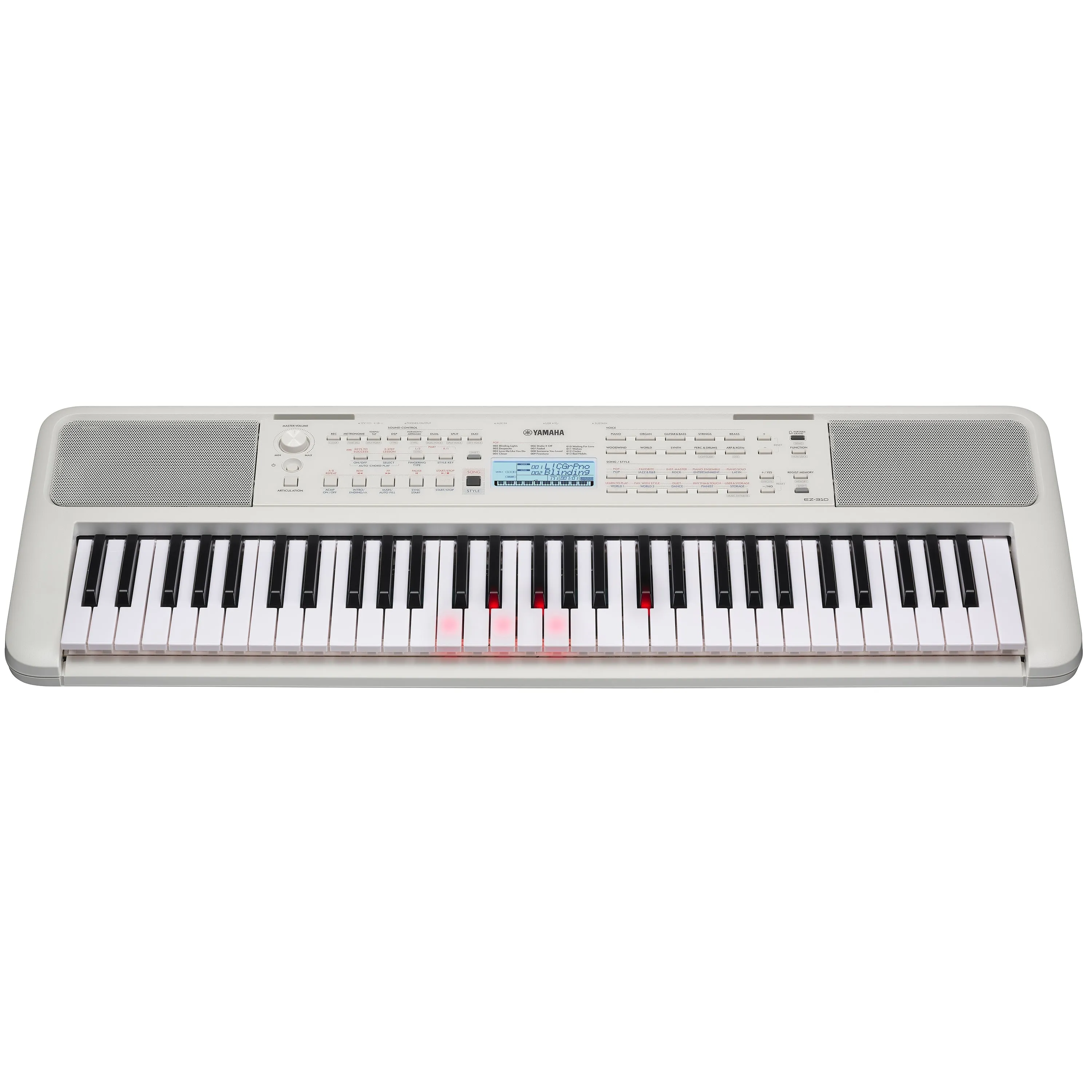 Yamaha EZ-310 Portable Keyboard with Lighted Keys COMPLETE HOME BUNDLE