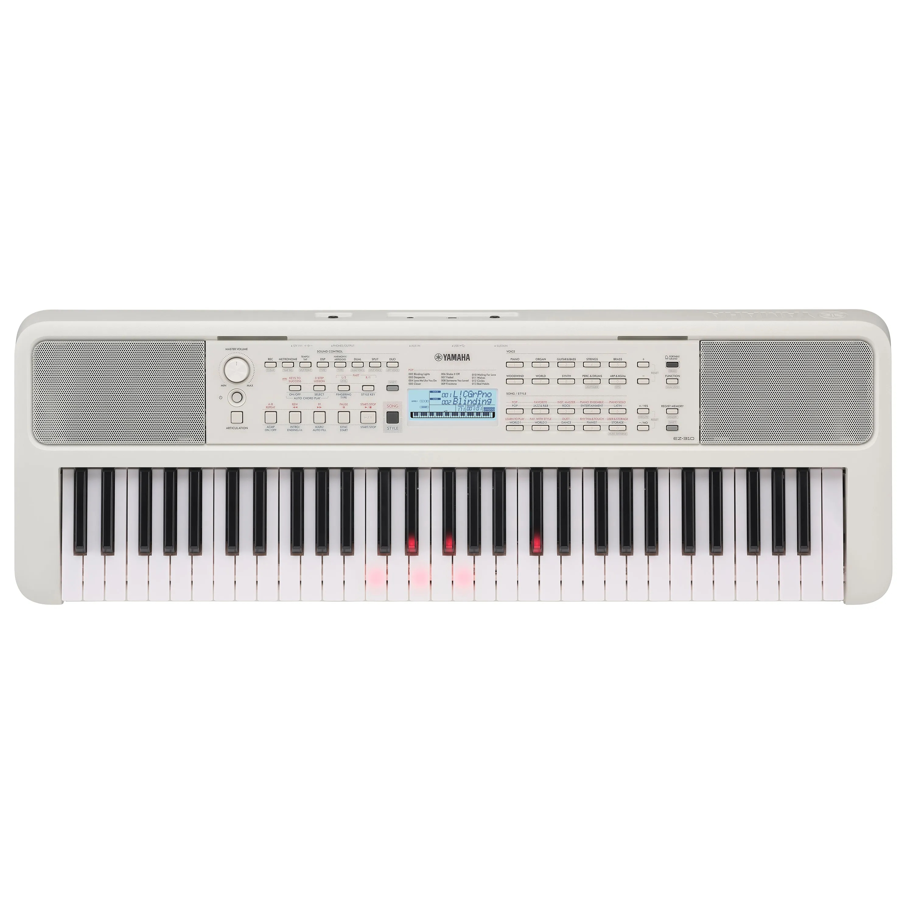 Yamaha EZ-310 Portable Keyboard with Lighted Keys