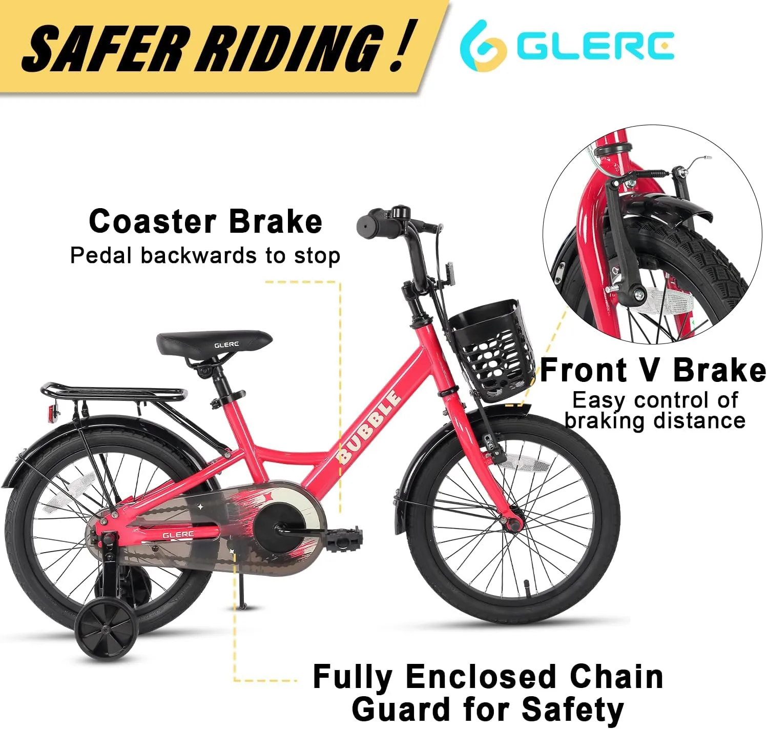 Years Old Boys Girls$ Kids Bicycle with Water Bottle Holder & Headlight Jupiter reluctance defect computer successive & Training Wheels$ Multiple Colors Fantacy Kids Bike$ 12-20 Inch Children Bicycle for 2-13 